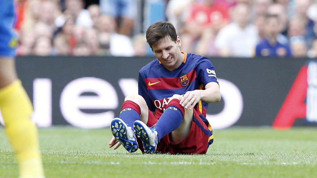Messi se lesiona estará entre siete y ocho semanas de baja