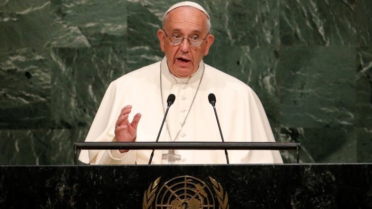 El Papa Francisco interviene en la Asamblea General de la ONU