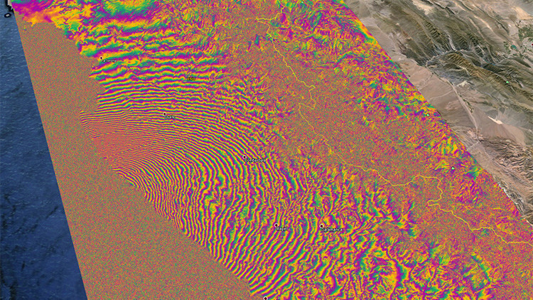 Foto impactante: La dimensión del terremoto en Chile vista desde el espacio