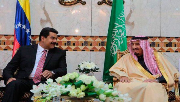 Venezuela y Arabia Saudita acuerdan esfuerzos para estabilizar el mercado petrolero