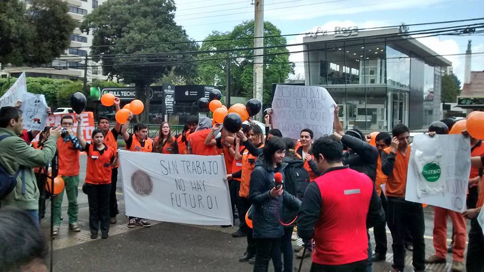 Temuco: Empaquetadores del Jumbo continúan su lucha