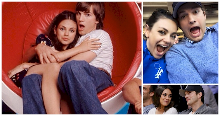 Cómo Ashton Kutcher y Mila Kunis tuvieron su final feliz