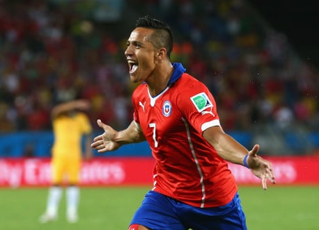 El récord sudamericano que Alexis Sánchez le arrebató a Lionel Messi