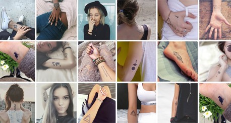 Estos tatuajes duran dos semanas y son perfectos para las personas que le tienen miedo a la tinta real