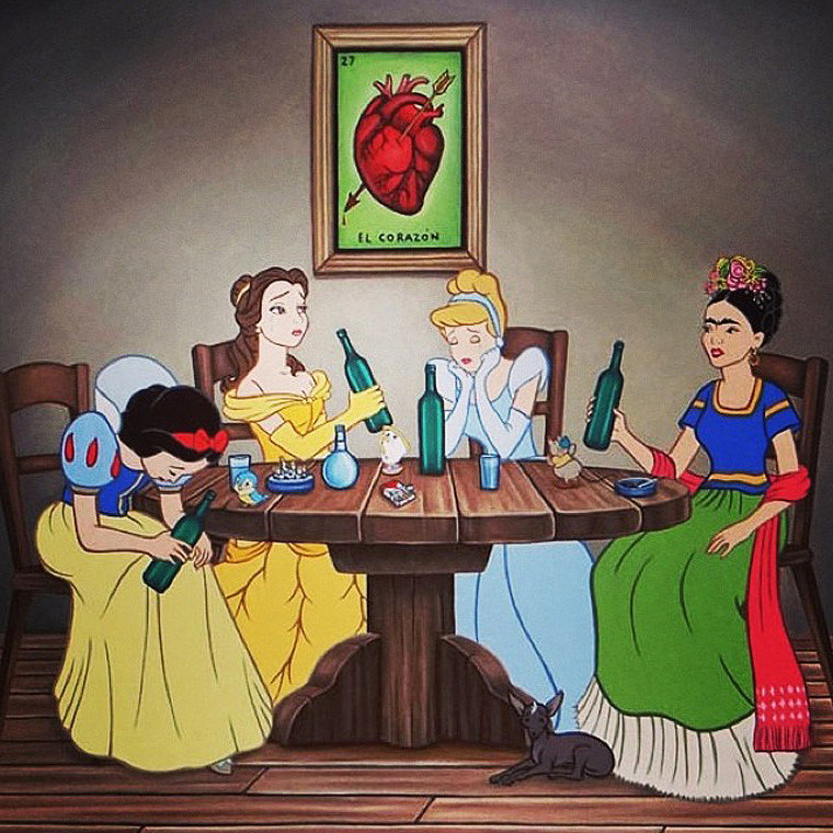 Frida Kahlo se va para Disney