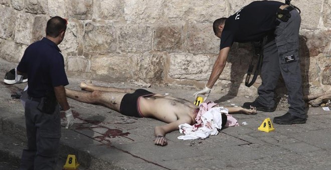 25 palestinos y cuatros soldados israelíes ya han muerto en  la «intifada de los cuchillos»