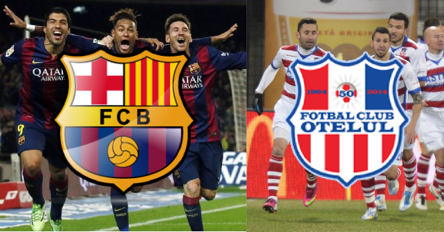 Modesto equipo de Rumania se mete en problemas con el Barcelona