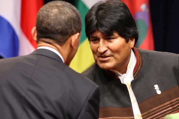 Evo Morales sostuvo que Estados Unidos financiará la campaña por el “No” a su reelección.