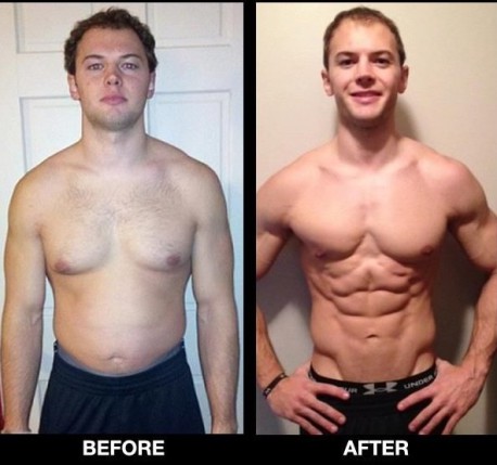 20 transformaciones físicas masculinas que demuestran que querer es poder