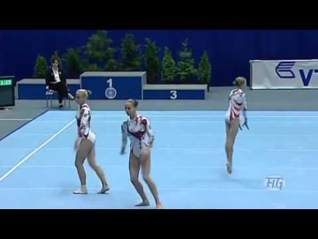 Este grupo de gimnastas ucranianas hicieron una rutina extrema para ganar (vídeo) Este grupo de gimnastas ucranianas hicieron una rutina extrema para ganar (vídeo)