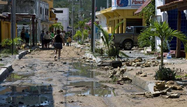 El huracán Patricia dañó más de 3.000 viviendas en México