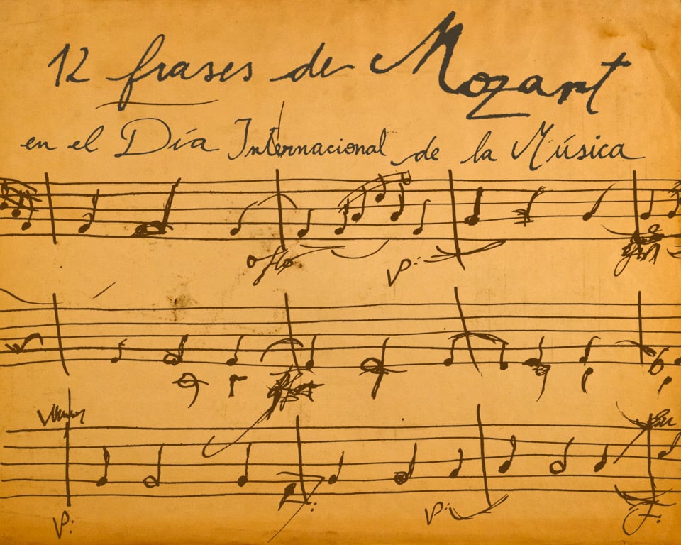 12 frases de Mozart