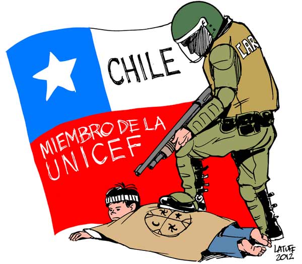 Violencia policial contra la niñez mapuche será expuesta este jueves ante la CIDH