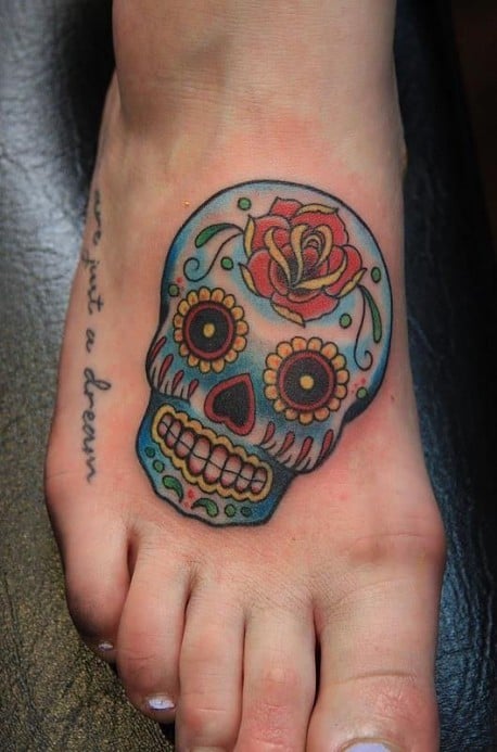 Tatuajes inspirados en el día de muertos