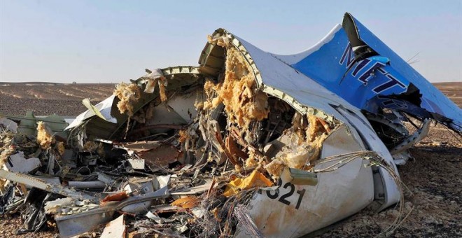 El avión ruso siniestrado en Egipto «estalló en el aire»
