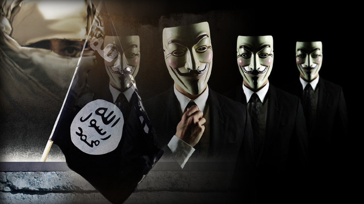 «Idiotas»: El Estado Islámico responde a la amenaza de Anonymous sobre una «guerra total»
