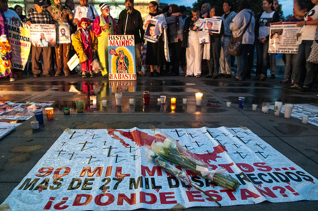Convocan a recordar a los muertos y desaparecidos en México.
