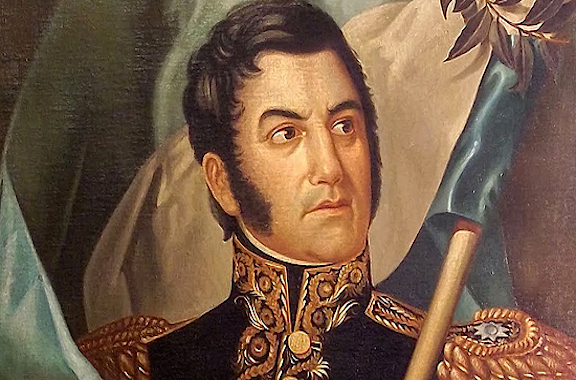 Recuperan documentos del general San Martín