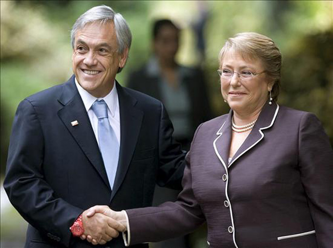 Tanto Piñera como Bachelet promovieron decreto que financia a grandes forestales