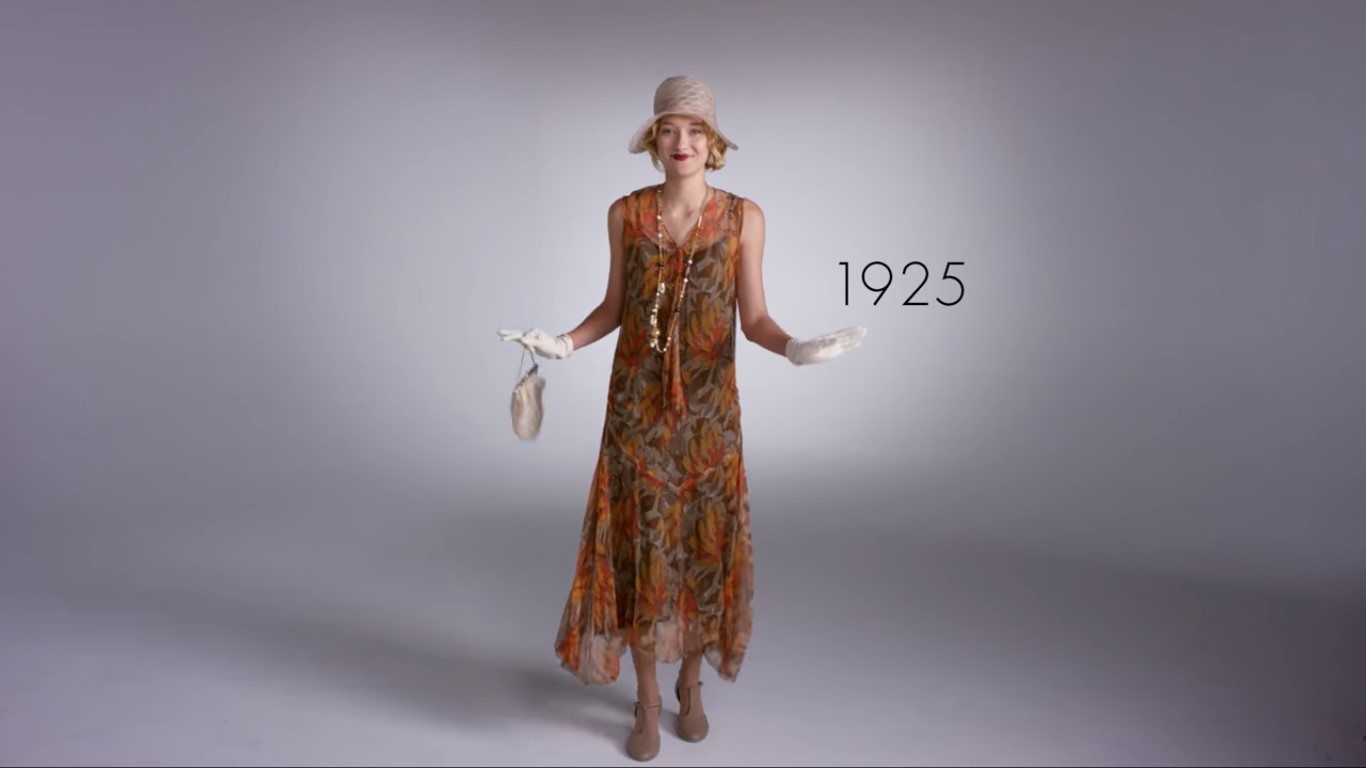 En 2 minutos: así cambió la moda desde 1915 hasta la actualidad