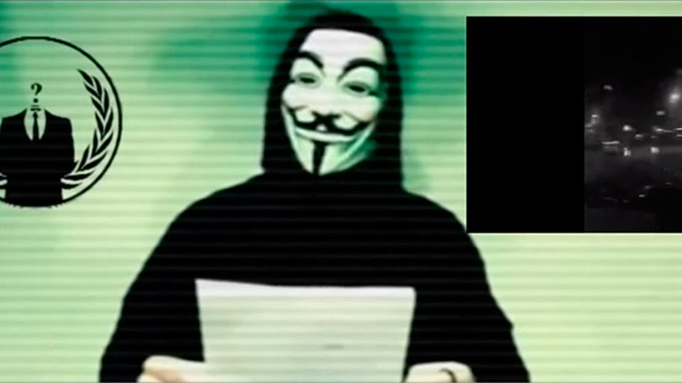 Anonymous declara «la guerra total» contra el Estado Islámico tras los ataques en París