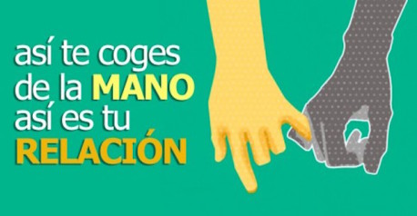 Lo que dice tu relación de la manera en que se cogen de la mano