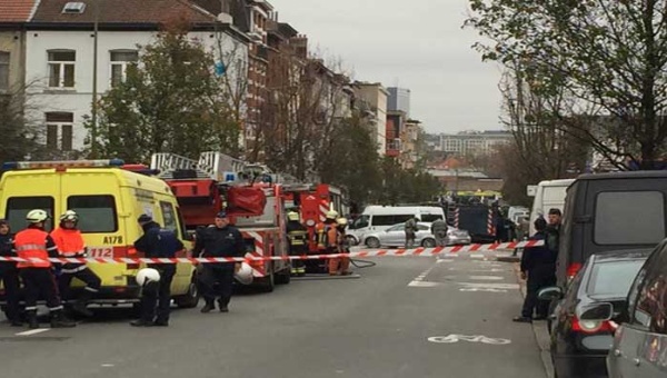 Reportan tiroteo en Bruselas durante redada antiterrorista