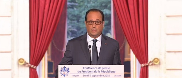 En una Francia con heridas, Hollande se muestra firme