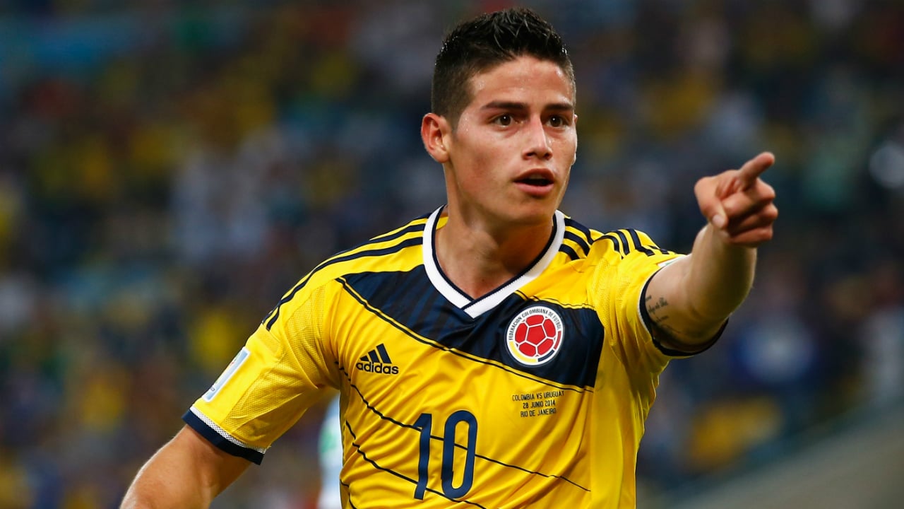 James Rodríguez será la novedad de Colombia ante Chile