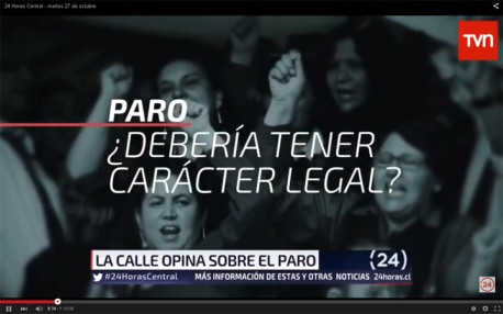 Como los medios despiertan al rompehuelga que varios chilenos llevan dentro
