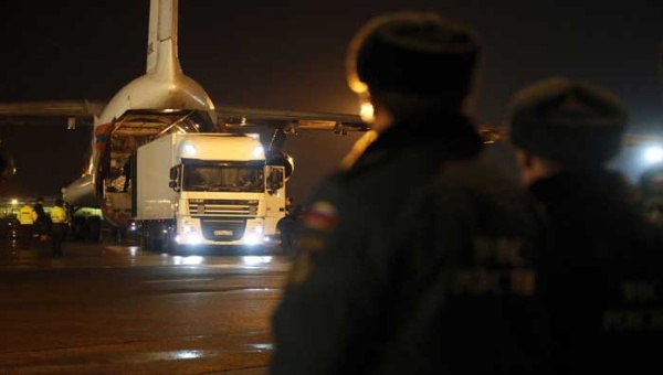 Llega a Rusia avión con 144 cadáveres provenientes de Egipto