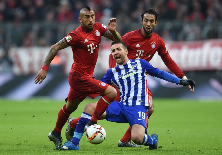 Vidal y el Bayern a pie firme en la Bundesliga