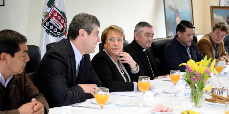 Bachelet en La Araucanía: «El secretismo de la visita es parte del terror que provoca el Estado»