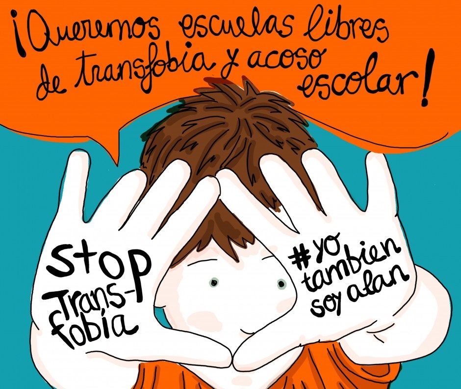 #YotambiénsoyAlan: Así fue la protesta para pedir escuelas libres de transfobia