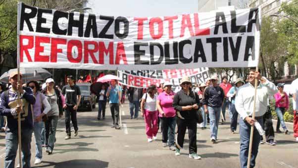 CNTE anuncia manifestación en Morelia