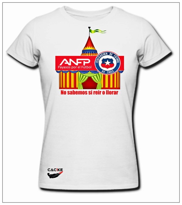 Marca deportiva crea camiseta contra dirigentes del fútbol chileno