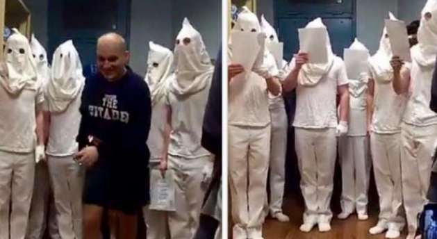 Estados Unidos: En Colegio Citadel alumnos llevaban capuchas del Ku Klux Klan (KKK)