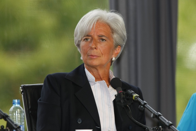 La jefa del FMI en problemas