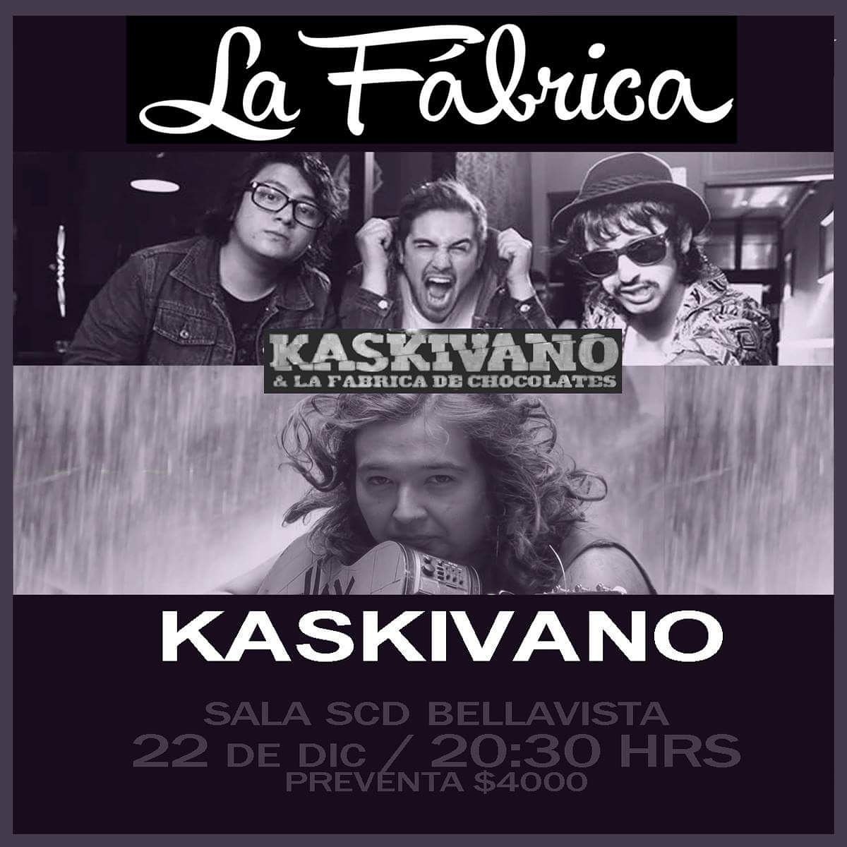 Kaskivano se presenta en Sala SCD y da último show del año