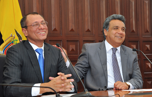 Tensión política en Ecuador con el vicepresidente preso y consulta en camino