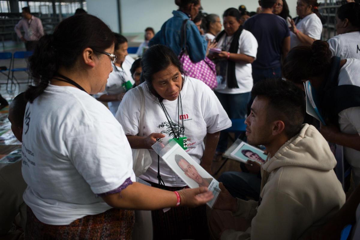 Las Madres Centroamericanas llegan al Penal de Santa Martha y a la Basílica
