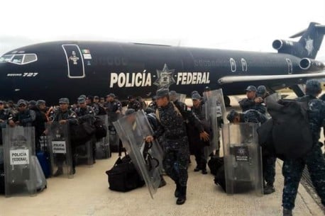 Arriban 10 mil elementos policiales a Chiapas tras Evaluación Docente