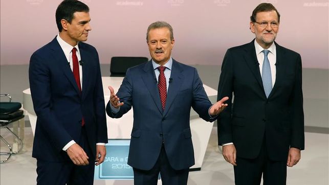 España: cara a cara entre Sánchez y Rajoy culmina en larga cola de reproches