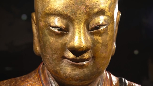 El hallazgo arqueológico que se encontró dentro de una vieja estatua budista