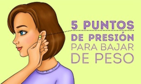 5 Puntos de presión para bajar de peso