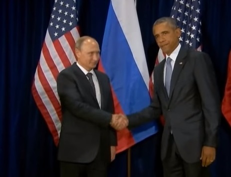 Encuentro entre Obama y Putin en París