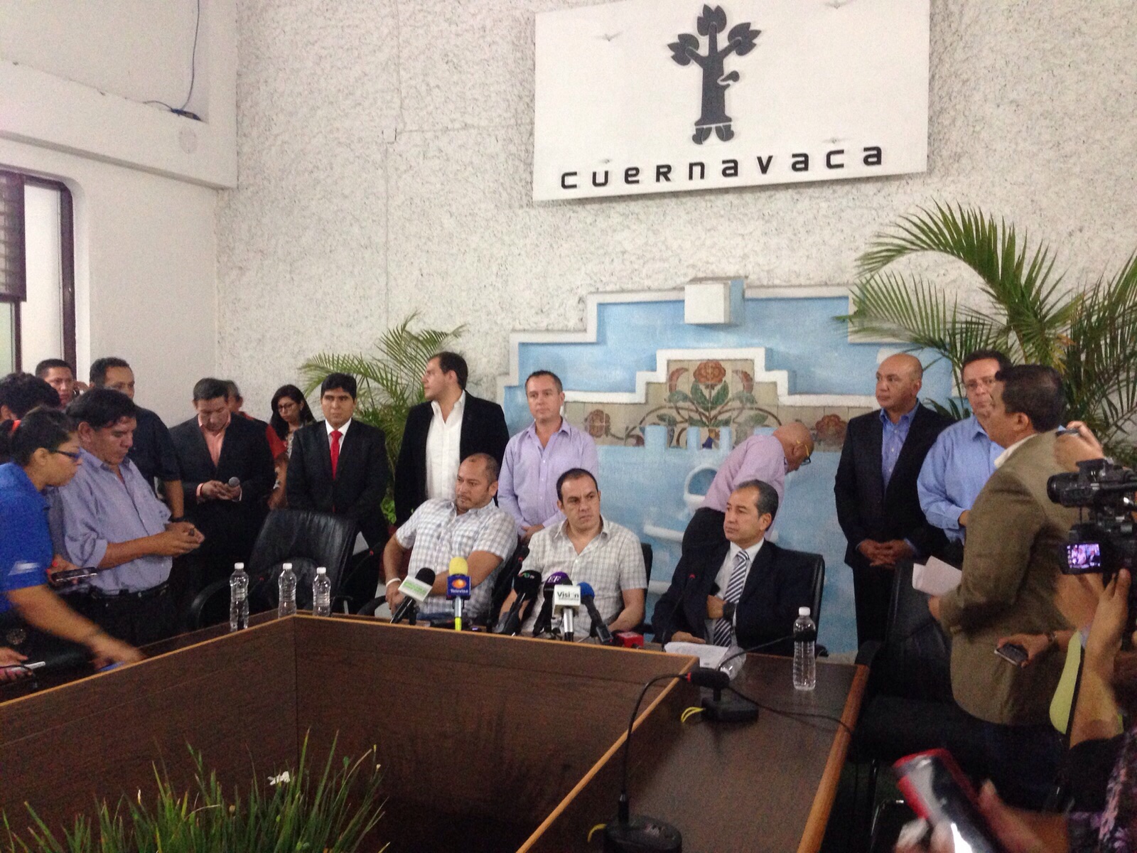 Cuauhtémoc Blanco responsabiliza  a gobernador de Morelos por su seguridad