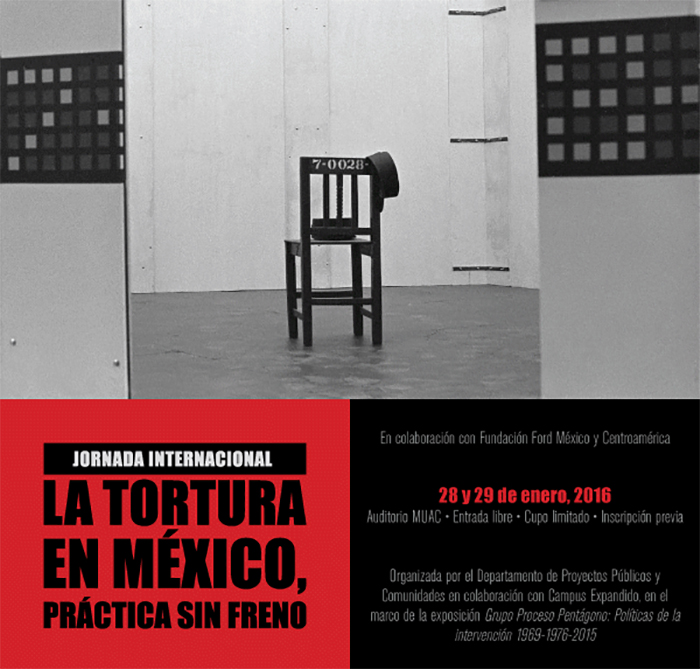 Invitan a la Jornada Internacional: La Tortura en México, práctica sin freno