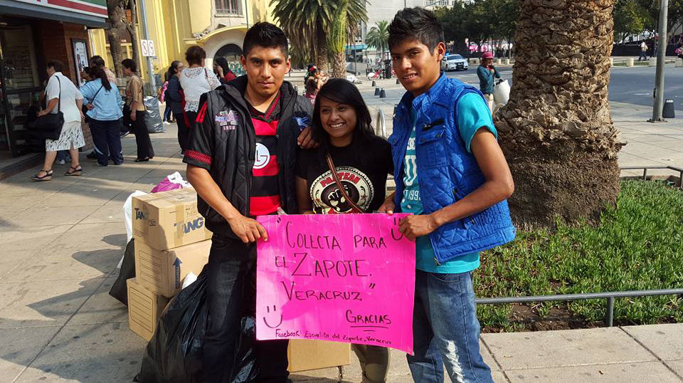 Realizan colecta anual para la educación alterna en la «Escuelita del Zapote Veracruz»
