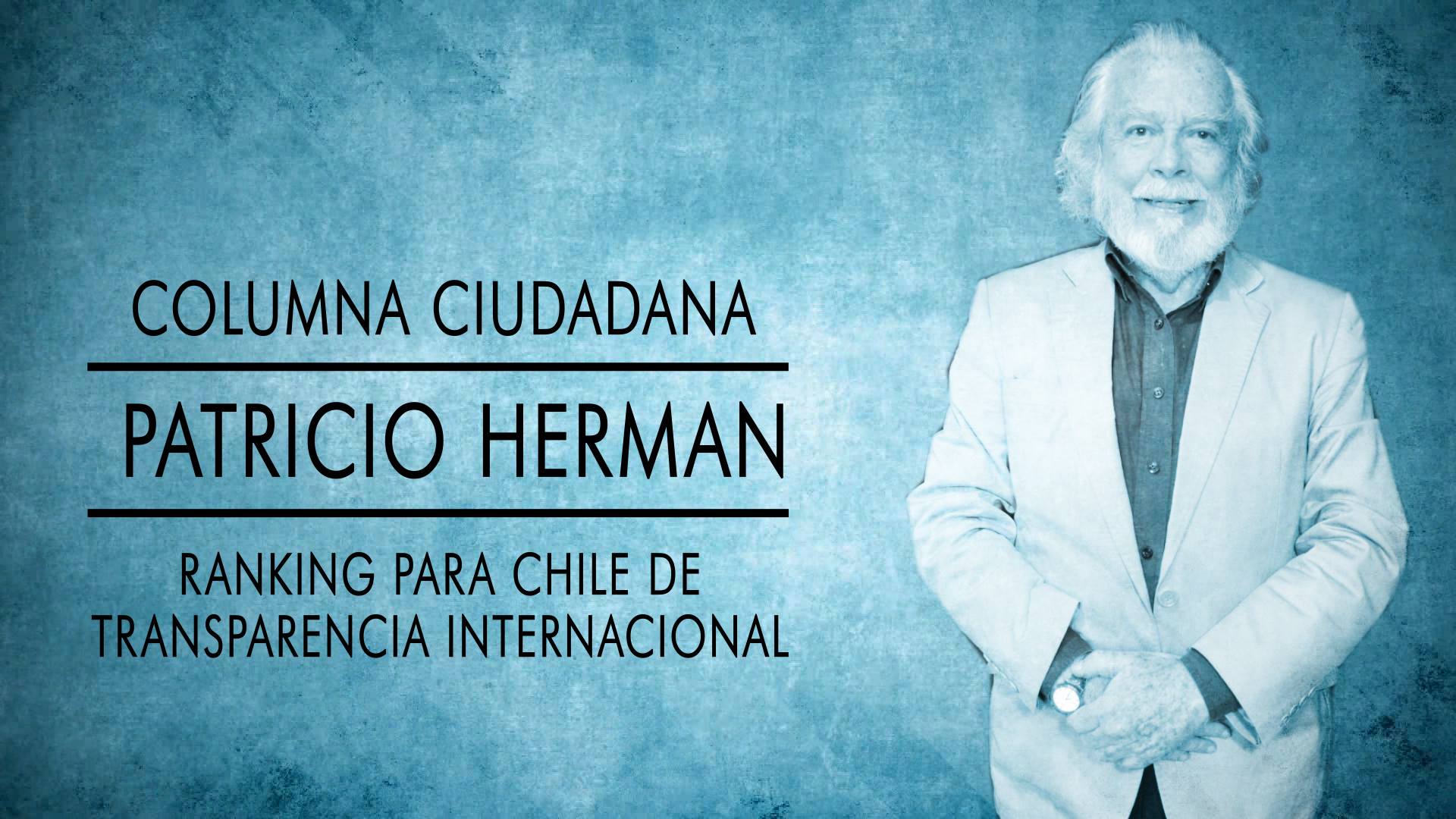 El ranking para Chile de transparencia internacional